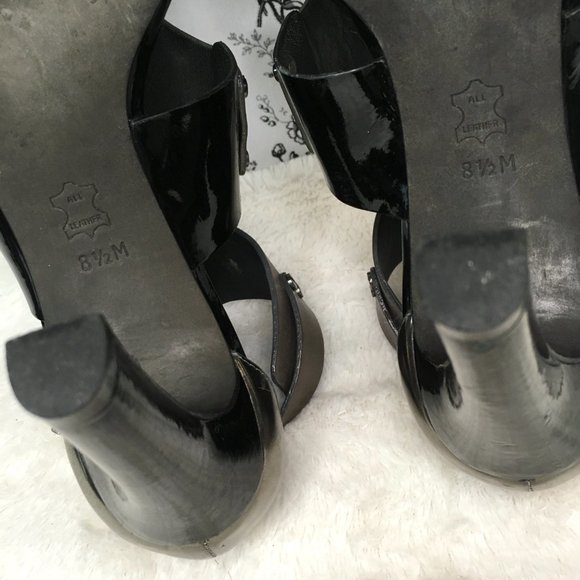 Tory Burch Teagan Gladiator Strappy Leather Heels - Picture 7 of 10